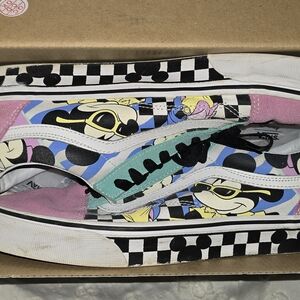 Colorful Mickey Mouse Vans Sneakers - Old Skool